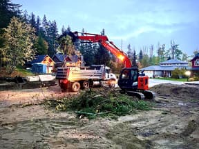Site Preparation - Land clearing and grading services